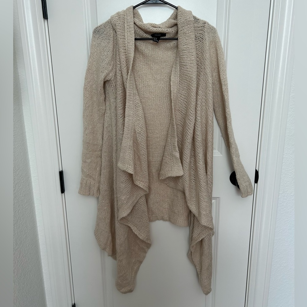 Forever 21 crochet A line sweater